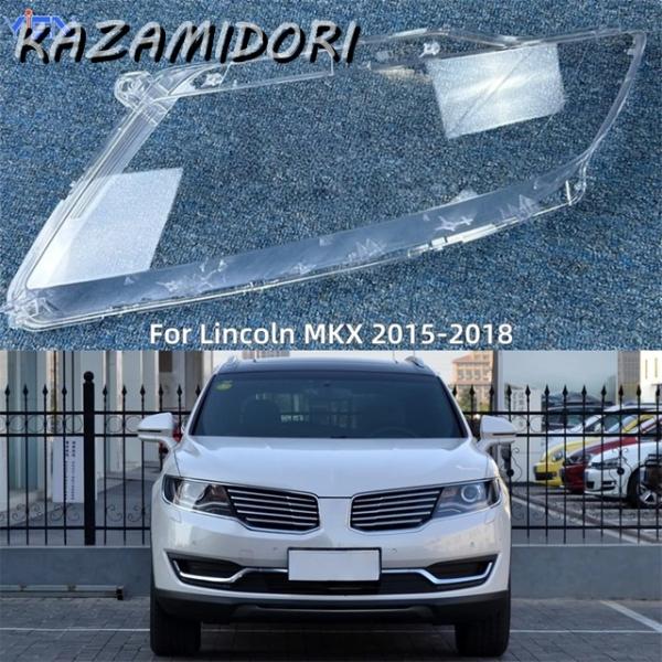 並行輸入品 リンカーン MKX  2015 - 18 用 カーアクセサリー ポリカーボネート製 高 完全 クリア ヘッドライト ライトガラス