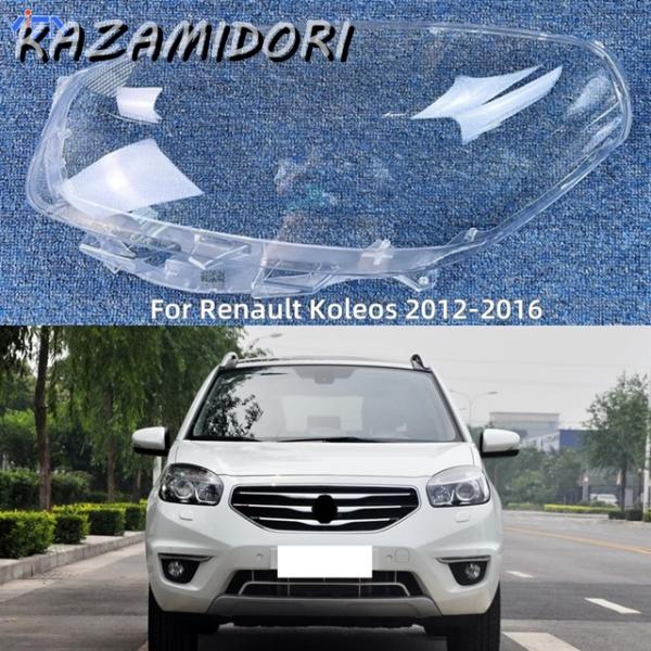 並行輸入品 ルノーコレオス  2012 - 15 2016 用 アクセサリー ポリカーボネート製 高 完全 クリア ヘッドライトカバー