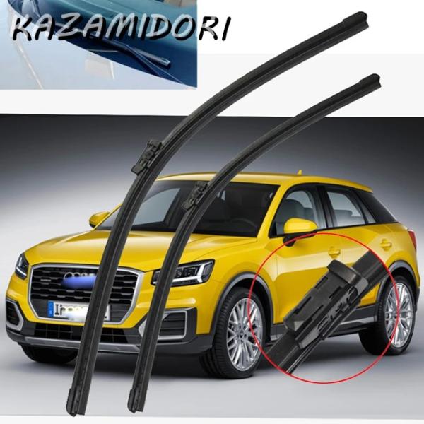 並行輸入品 アウディ Q2 SQ2 2016-2023 用フロントフロントガラスワイパーブレード フロントガラス用ブラシ ガラスブレード カーアクセサリー 20