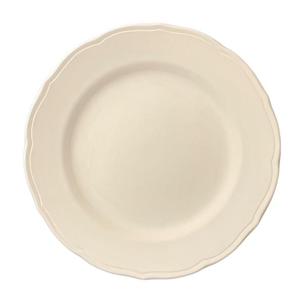 商品サイズ 直径 28.9cm　×　高さ 3.4cm焼成後サイズ【参考】 直径 26.5cm　×　高さ 3cm材質 磁器土※半製品になります。使用する場合は、焼成 1200〜℃以上で焼いてからお使い下さい。本焼用素焼き生地です。下絵用や染付...