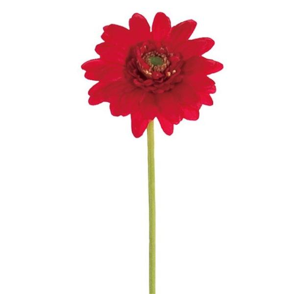 ウィルガーベラ 18 Off ３ ｒｅｄ 24本入り ガーベラ フラワー 造花