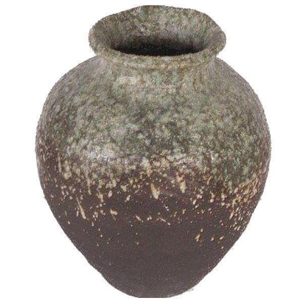 信楽焼　花瓶 Amazon.co.jp: 信楽焼 花器 金彩花彫花瓶 幅22x直径22x高さ23.5