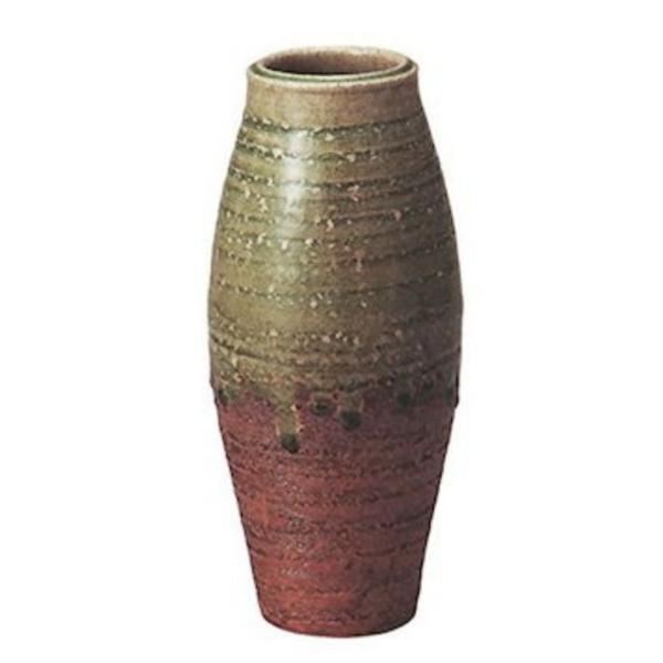 ビードロ長花入 9号 （信楽焼・花瓶・花入れ・花器・壺・壷・水盤