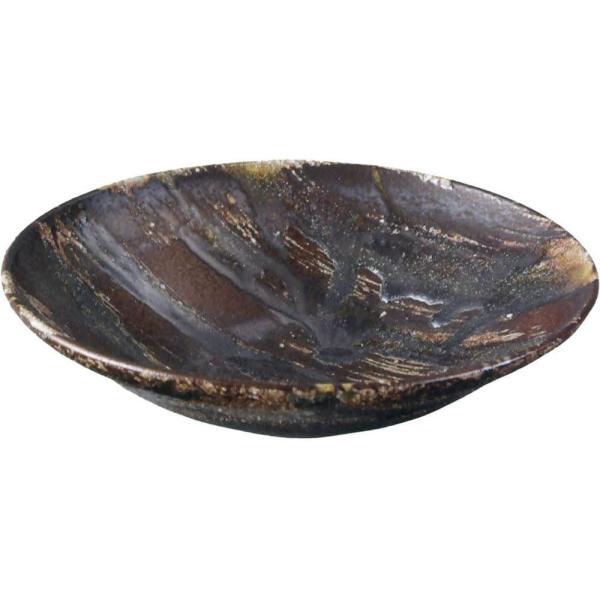 B021-01　茶窯肌ビードロ流し 11号　◆サイズ：　W330xH90 mm材質：陶器製・国産品・日本製・手作りのためサイズや色合いが若干異なります。・色はPCやスマホのブラウザや設定により異なる場合があります。ご了承の上ご注文下さい。手...