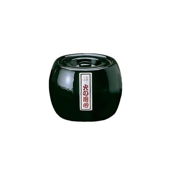 [Release date: April 22, 2024]MH0001-04三河産夏目型炭火消し。壺の中を密閉し、炭を安全消火します