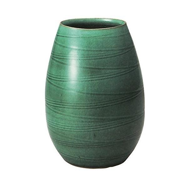 緑ガラス花入 8号 信楽焼 花瓶 花入れ 花器 壺 壷 水盤 一輪挿し フラワーベース ｈ Buyee 日本代购平台 产品购物网站大全 Buyee一站式代购 Bot Online