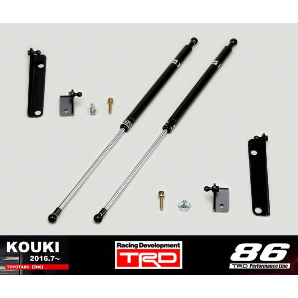 y TOYOTA 86 (n`N)@ZN6 p z sqc TOM'S {lbg_p[@iԁF MS327-18001@(TRD PERFORMANCE LINE Ki) Bonnet damper