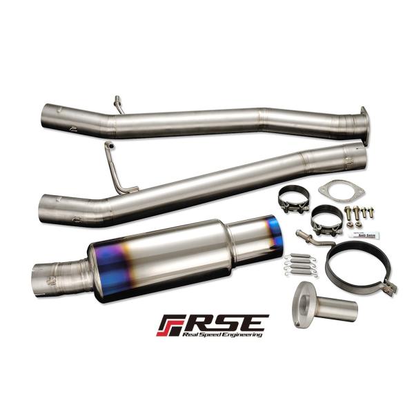 STI Genome ステンレス マフラー本体 GDBインプレッサE型に使用 個人宅発送OK] インプレッサ GDB / EJ20 (アプライド E〜G)用 リアル