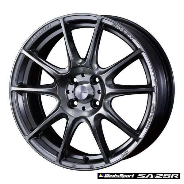 Weds Sports SA-25R@17inch 7.5j +48 5H / 100 PSB (1{) CODE: 73719 (EFbY X|[c Ki)