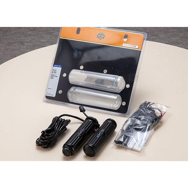 HARLEY-DAVIDSON ハーレーダビッドソン スカルヒートグリップ