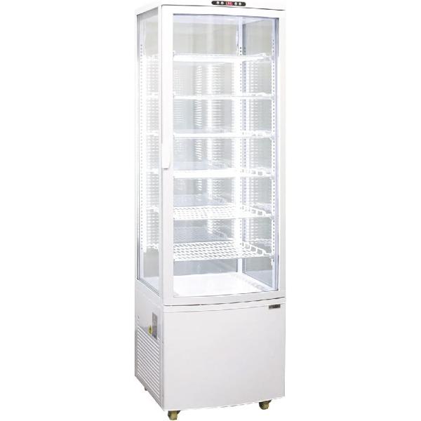 ショーケース レマコム 4面ガラス冷蔵ショーケース フォーシーズン 大型 238L R4G