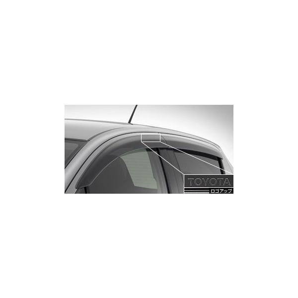 トヨタ（TOYOTA） トヨタ純正 サイドバイザー ヴィッツ 130系 : カズ