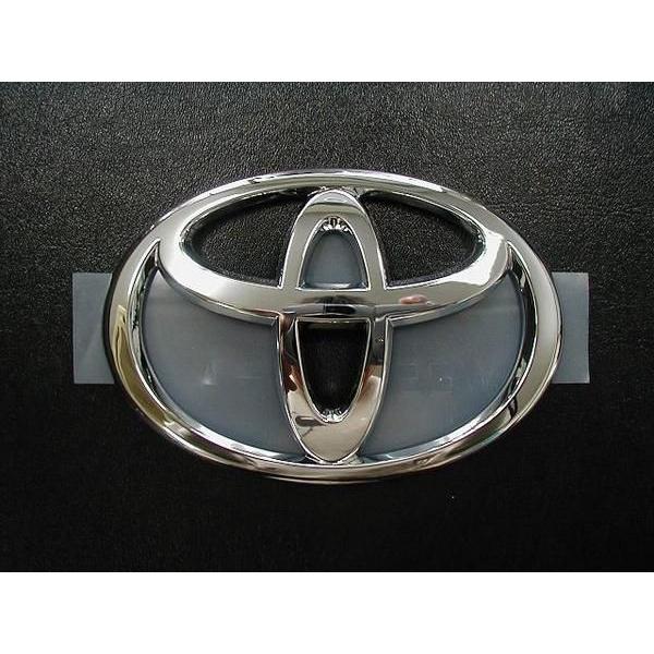 トヨタ（TOYOTA） トヨタ純正 シルバーエンブレム ［Tマーク・125mm