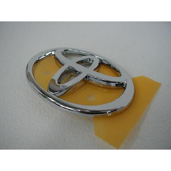 トヨタ（TOYOTA） トヨタ純正 シルバーエンブレム ［Tマーク・95mm
