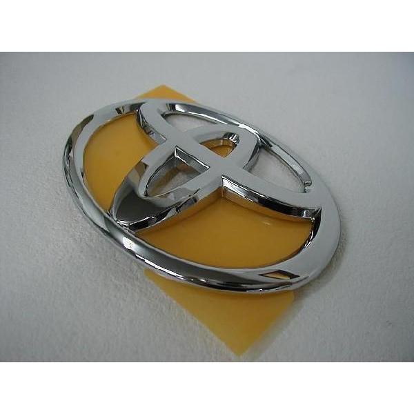 トヨタ（TOYOTA） トヨタ純正 シルバーエンブレム ［Tマーク・120mm 