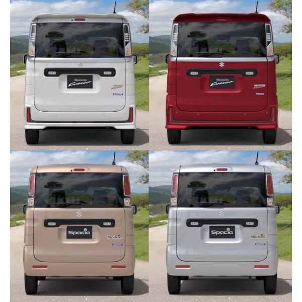 スペーシアベース バックドア ガーニッシュ　新車外し 新車外し】スズキ スペーシア バックドアガーニッシュ オフ