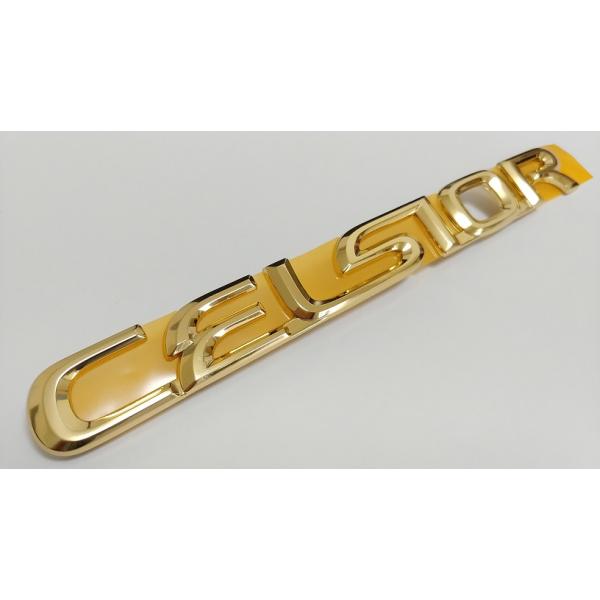 トヨタ トヨタ純正 24金メッキゴールドエンブレム ［リヤ車名