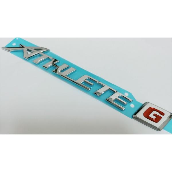 トヨタ（TOYOTA） トヨタ純正 シルバーエンブレム ［リヤ・ATHLETE G