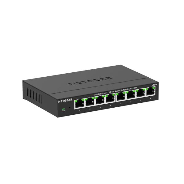 MS308 2.5Gマルチギガ 8ポート アンマネージスイッチ