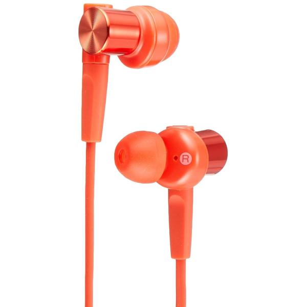 ソニー 有線イヤホン 重低音モデル MDR-XB55 : カナル型 レッド MDR-XB55 R