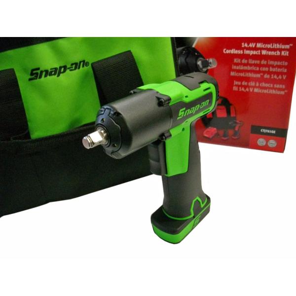Snap-on スナップオン 3/8 コードレスインパクトレンチセット/グリーン