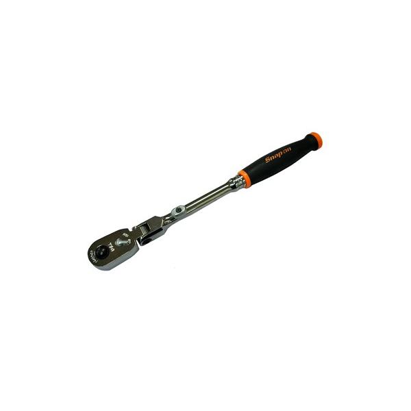 Snap-on スナップオン 3/8 フレックスロックラチェット/オレンジ 80