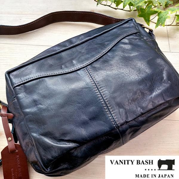 ショルダーバッグ メンズ 本革 ヴァニティバッシュ クラシコ2 Vanity Bash Classico スクェアショルダー 斜めがけ 送料無料 Vanity Kbagsオンラインショップ ヤフー店 通販 Yahoo ショッピング