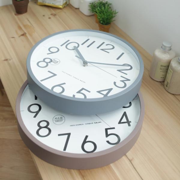 掛け時計 300パステルラウンド壁時計 おしゃれ 掛時計 北欧 時計
