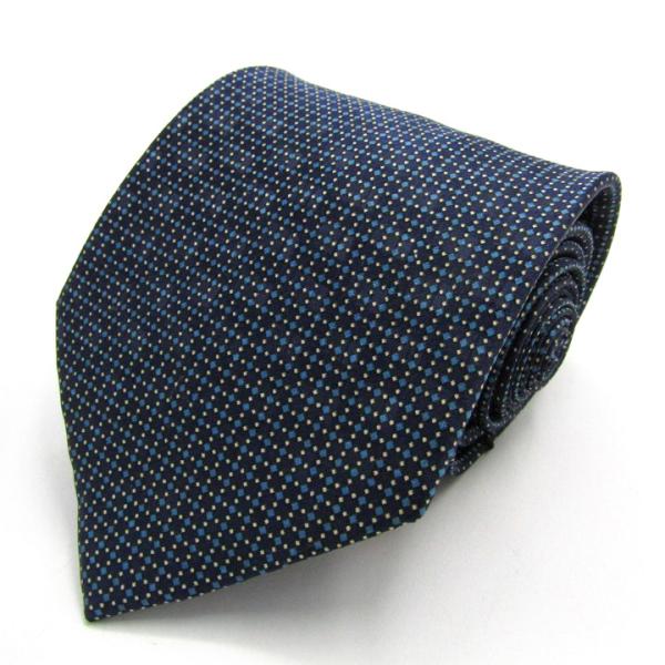 ポールモーリア ブランド ネクタイ シルク 小紋柄 ドット柄 総柄