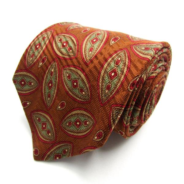 Christian Dior ブラウン ネクタイ Christian Dior Cravates Tie Brown With Stripes Dior Logo On