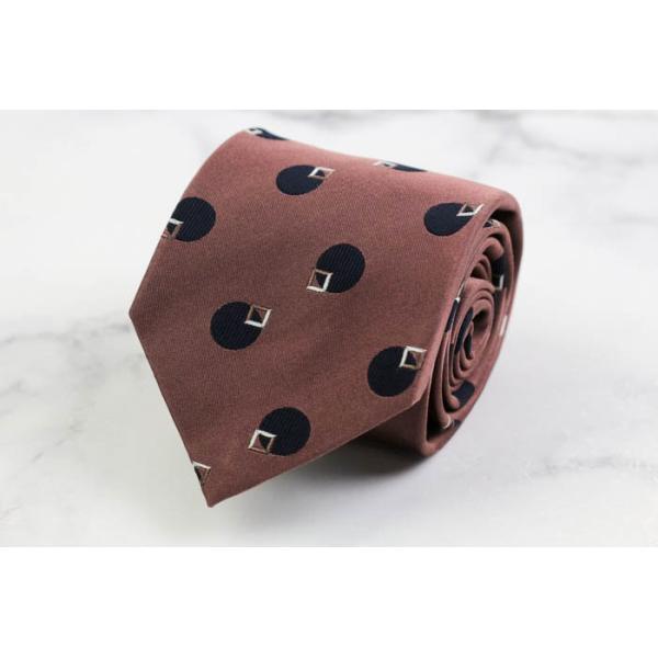 タイユアタイ ブランド ネクタイ オリヒカ ドット 小紋柄 パネル柄
