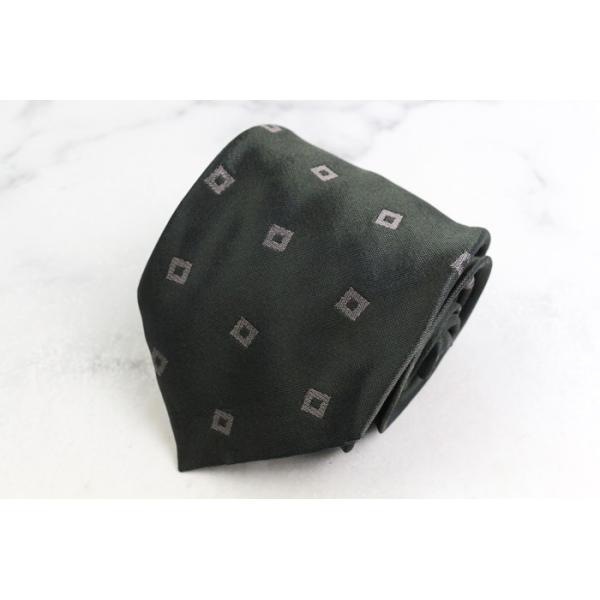 アルマーニコレッツォーニ ブランド ネクタイ シルク 小紋柄 伊製生地