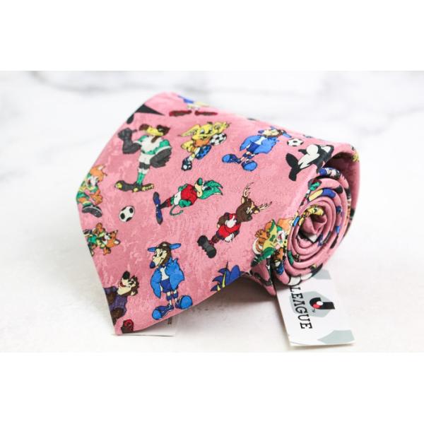 Jリーグ ブランド ネクタイ サッカー グッズ キャラ シルク 日本製 未