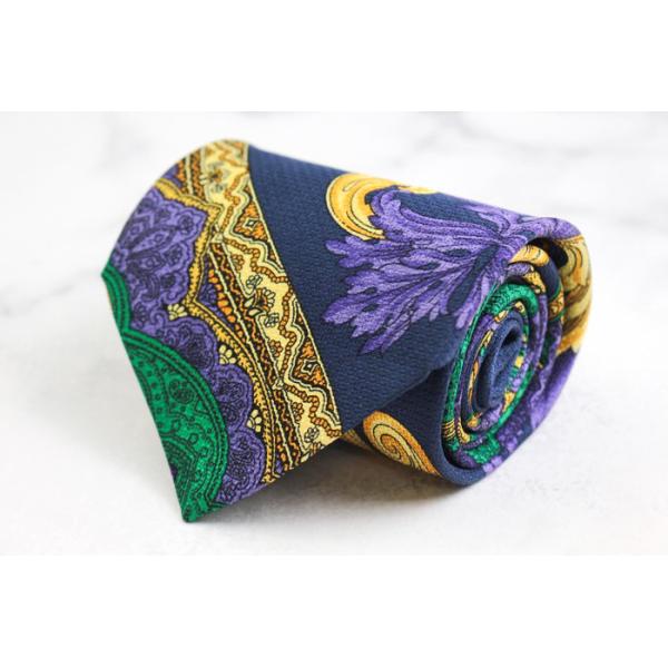 GIANNI VERSACE ジャンニ・ヴェルサーチ ブランド ネクタイ ペイズリー