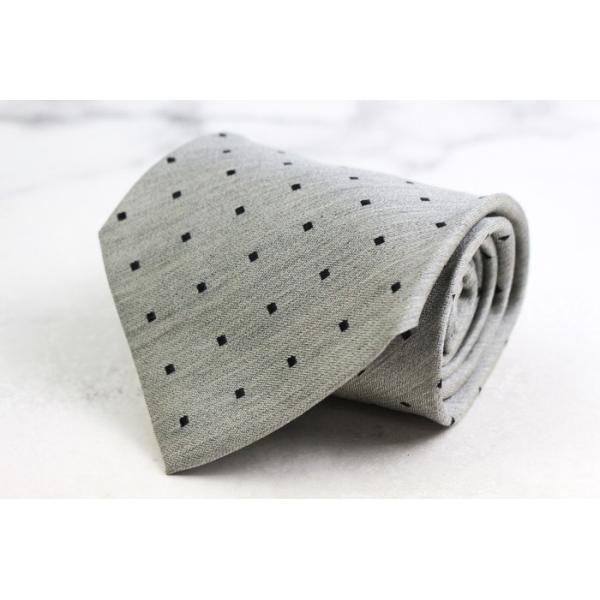 エルメネジルドゼニア ブランド ネクタイ シルク 小紋柄 ワイド 未使用