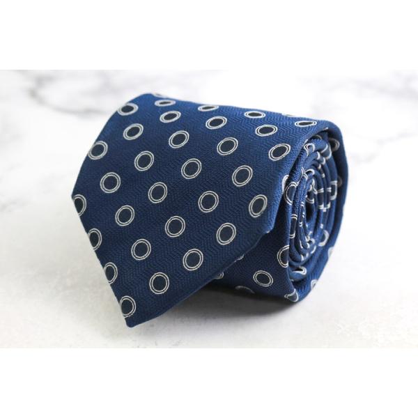 「売約済み」エルメネジルドゼニア ネクタイ ドット 小紋柄 イタリア製 シルク エルメネジルドゼニア ブランド ネクタイ ドット 小紋柄 シルク PO