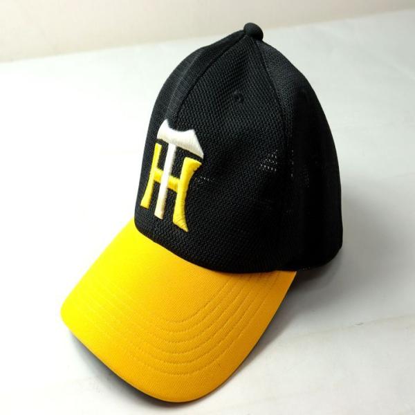 野球応援キャップ マットブラック 阪神タイガース 藤浪選手 ヘルメット 阪神タイガース 90周年記念 COOLMAXキャップ 【通常】｜nihonchokuhan