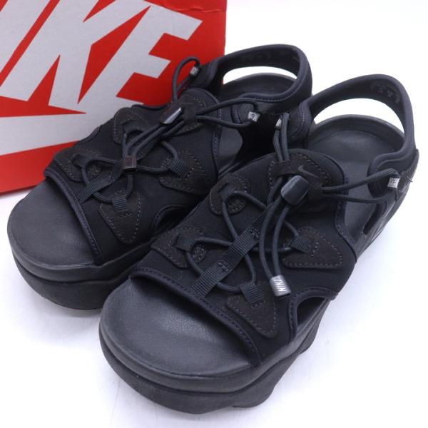 Nike Air Max スポーツサンダル ブラック25cm 新品未使用】NIKEサンダル 黒白 25cm エアマックス ブラック - メルカリ