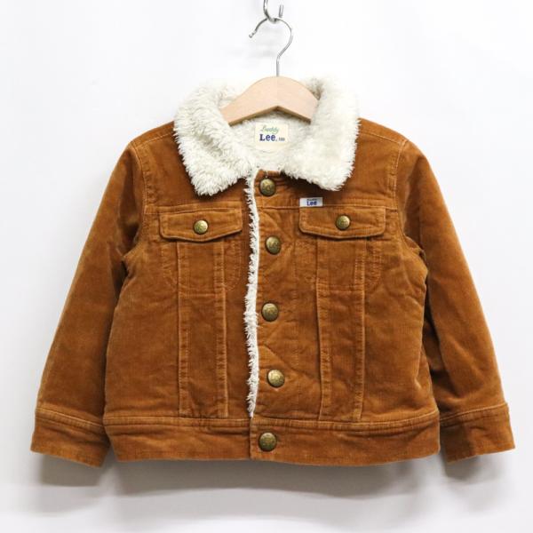Lee（リー） デニムジャケット コーデュロイ 裏ボア アウター キッズ