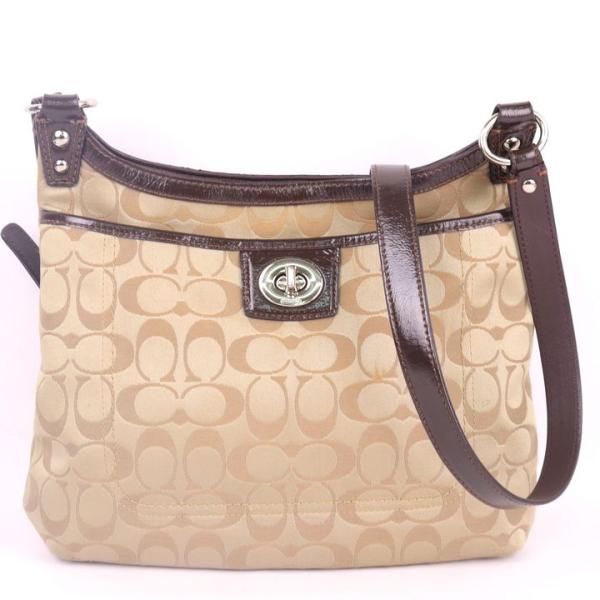 美品　COACH コーチ　バック　大容量　シグネチャー 楽天市場】コーチ 25259の通販