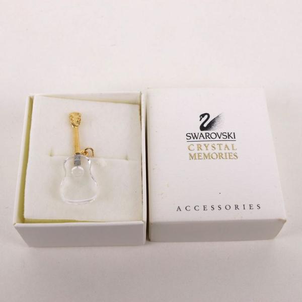 SWAROVSKI スワロフスキー クリスタル ネックレス ギター