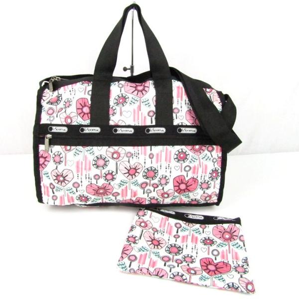 LeSportsac レスポートサック ボストンバッグ ポーチセット