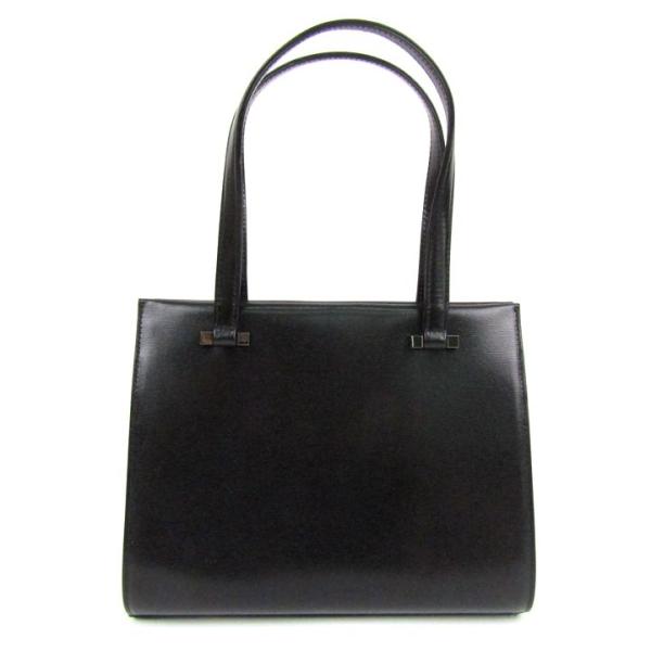 【美品】GRES グレ　ハンドバッグ　クロコ　ロゴ　ファスナー　ブラック GRES（グレ） トートバッグ 肩掛け ショルダーバッグ 鞄 カバン