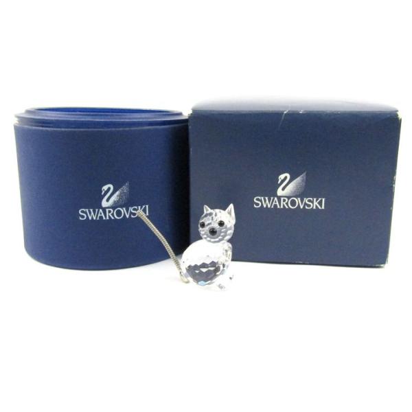 SWAROVSKI（スワロフスキー） クリスタル ネコ 猫 フィギュリン