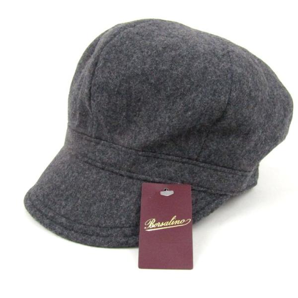 Borsalino（ボルサリーノ） キャスケット 未使用 ウール混 帽子