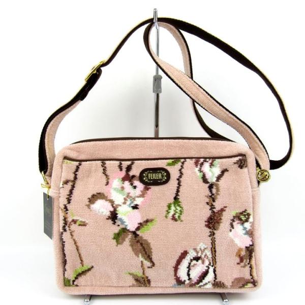 フェイラー FEILER ローザソアーヴェ ピンク ハンドバッグ シュニール織 kbnet2019v2_kb25289