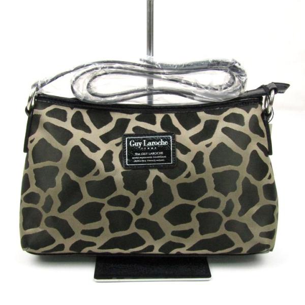 Guy Laroche ギラロッシュ ショルダーバッグ  GLロゴ金具 レザー ヴィンテージ   ブラック レディース / 240001195722 Guy Laroche - Guy Laroche ギラロッシュ ショルダーバッグ GLロゴ金具