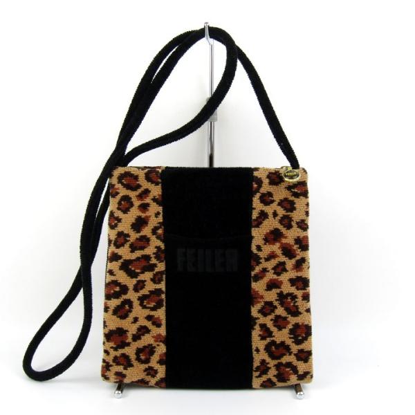 feiler（フェイラー） ショルダーバッグ レオパード ヒョウ柄