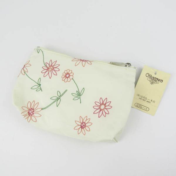 近沢レース店 ポーチ 未使用 花柄 小物入れ ブランド レディース