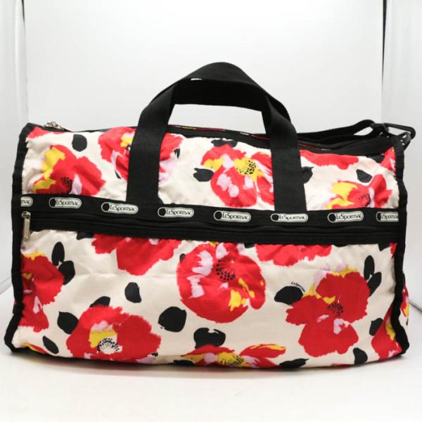 LeSportsac（レスポートサック） ボストンバッグ 椿 花柄 ショルダー